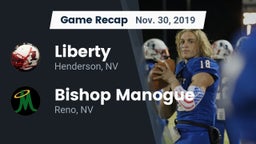 Recap: Liberty  vs. Bishop Manogue  2019
