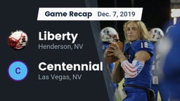 Recap: Liberty  vs. Centennial  2019