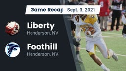 Recap: Liberty  vs. Foothill  2021