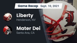 Recap: Liberty  vs. Mater Dei  2021