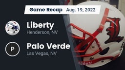 Recap: Liberty  vs. Palo Verde  2022