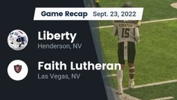 Recap: Liberty  vs. Faith Lutheran  2022
