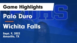 Palo Duro  vs Wichita Falls  Game Highlights - Sept. 9, 2022
