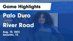 Palo Duro  vs River Road  Game Highlights - Aug. 18, 2023