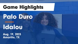 Palo Duro  vs Idalou  Game Highlights - Aug. 19, 2023