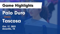 Palo Duro  vs Tascosa  Game Highlights - Oct. 17, 2023