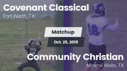 Matchup: Covenant Classical vs. Community Christian  2019