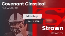 Matchup: Covenant Classical vs. Strawn  2020