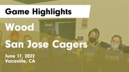 Wood  vs San Jose Cagers Game Highlights - June 17, 2022