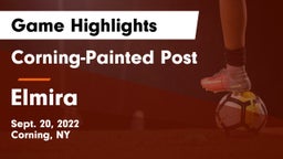 Corning-Painted Post  vs Elmira  Game Highlights - Sept. 20, 2022
