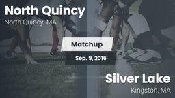 Matchup: North Quincy High vs. Silver Lake  2016