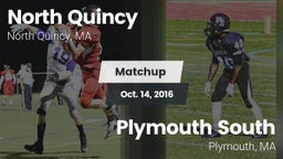 Matchup: North Quincy High vs. Plymouth South  2016