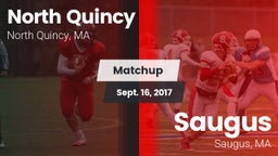 Matchup: North Quincy High vs. Saugus  2017