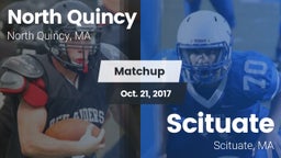 Matchup: North Quincy High vs. Scituate  2017