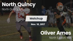 Matchup: North Quincy High vs. Oliver Ames  2017