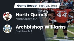 Recap: North Quincy  vs. Archbishop Williams  2018