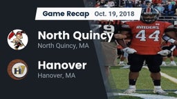 Recap: North Quincy  vs. Hanover  2018
