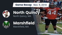 Recap: North Quincy  vs. Marshfield  2018