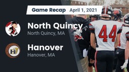 Recap: North Quincy  vs. Hanover  2021