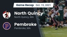 Recap: North Quincy  vs. Pembroke  2021