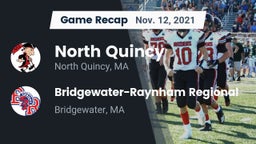 Recap: North Quincy  vs. Bridgewater-Raynham Regional  2021