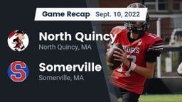 Recap: North Quincy  vs. Somerville  2022