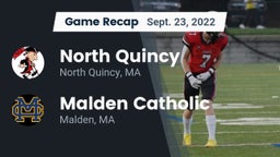 Recap: North Quincy  vs. Malden Catholic  2022