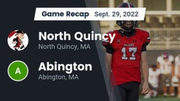 Recap: North Quincy  vs. Abington  2022