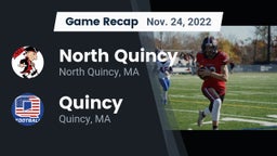 Recap: North Quincy  vs. Quincy  2022