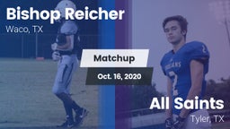 Matchup: Reicher Catholic vs. All Saints  2020