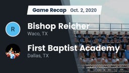 Recap: Bishop Reicher  vs. First Baptist Academy 2020