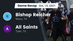 Recap: Bishop Reicher  vs. All Saints  2021