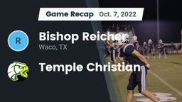 Recap: Bishop Reicher  vs. Temple Christian  2022