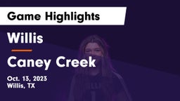 Willis  vs Caney Creek Game Highlights - Oct. 13, 2023