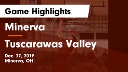 Minerva  vs Tuscarawas Valley  Game Highlights - Dec. 27, 2019