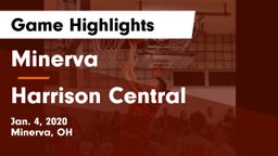 Minerva  vs Harrison Central  Game Highlights - Jan. 4, 2020