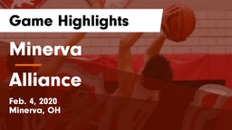 Minerva  vs Alliance  Game Highlights - Feb. 4, 2020