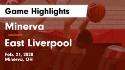 Minerva  vs East Liverpool  Game Highlights - Feb. 21, 2020