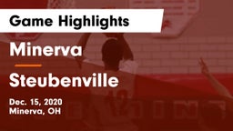 Minerva  vs Steubenville  Game Highlights - Dec. 15, 2020