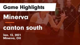 Minerva  vs canton south Game Highlights - Jan. 13, 2021