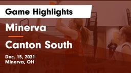 Minerva  vs Canton South  Game Highlights - Dec. 15, 2021