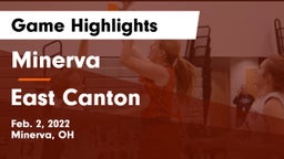 Minerva  vs East Canton  Game Highlights - Feb. 2, 2022