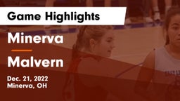 Minerva  vs Malvern  Game Highlights - Dec. 21, 2022