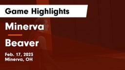 Minerva  vs Beaver  Game Highlights - Feb. 17, 2023