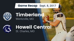Recap: Timberland  vs. Howell Central  2017