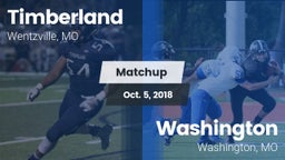 Matchup: Timberland High vs. Washington  2018