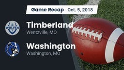 Recap: Timberland  vs. Washington  2018