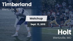 Matchup: Timberland High vs. Holt  2019