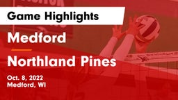 Medford  vs Northland Pines  Game Highlights - Oct. 8, 2022
