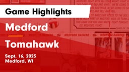 Medford  vs Tomahawk  Game Highlights - Sept. 16, 2023